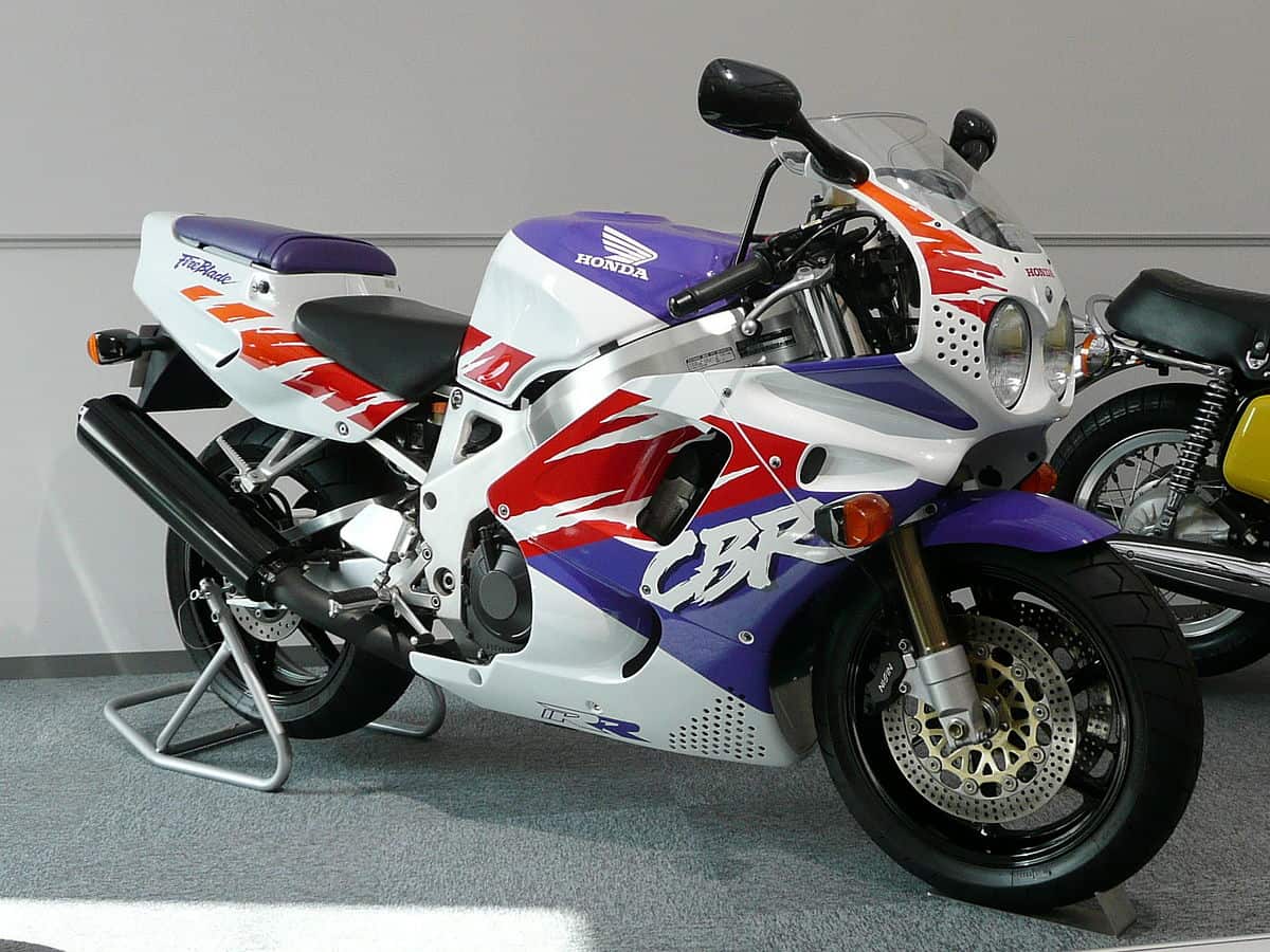 moto honda fireblade 92