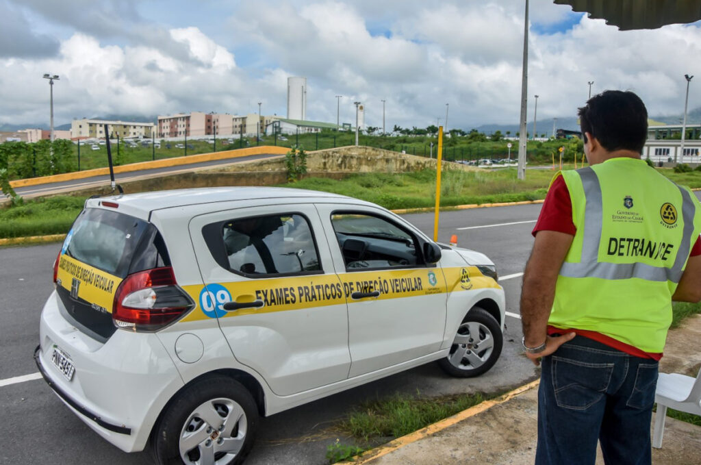 exame de direção veículo particular