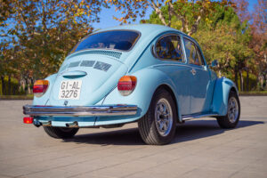 MONTMELO, SPAIN-NOVEMBER 30, 2019: 1973 Beetle (Kafer, Bug) 1303 (Type 1), rear view